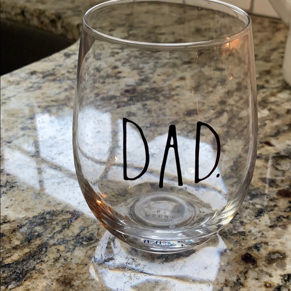 Rae Dunn wine glass never used